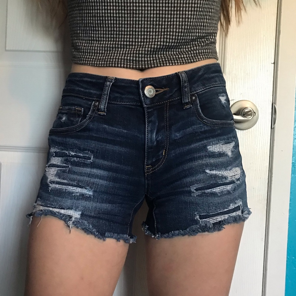 American eagle outfitters ripped shorts
